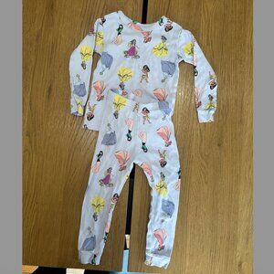 Gap Toddler Girls Disney Princess Pajamas - Size 2T